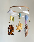 Pooh & Friends Baby Mobile with Bees & Clouds